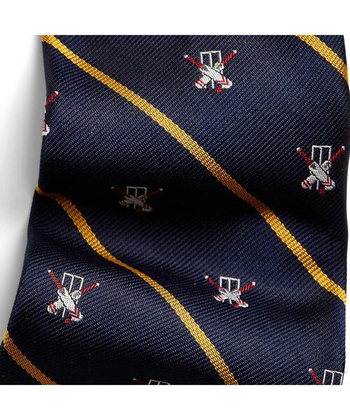 POLO RALPH LAUREN（ポロ ラルフ ローレン）の「シルク ナロー クラブ タイ（ネクタイ・メンズ・ネイビー系1・ONE）」の2枚目の写真