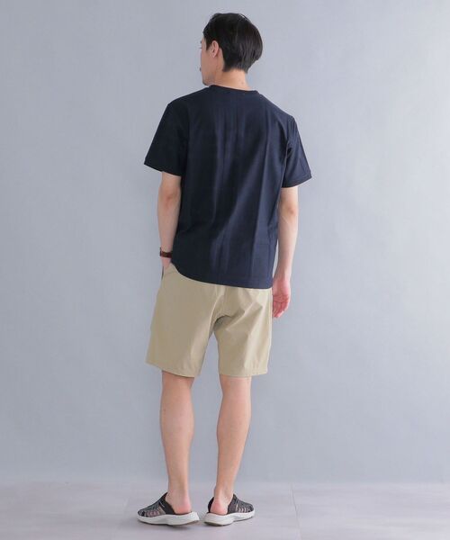 SHIPS(シップス)の「SHIPS: リンクス ジャガード ビッグ チェック Tシャツ(Tシャツ/カットソー・メンズ・ホワイト/ライトグリーン/ネイビー/その他・SMALL/MEDIUM/LARGE/X-LARGE)」の5枚目の写真