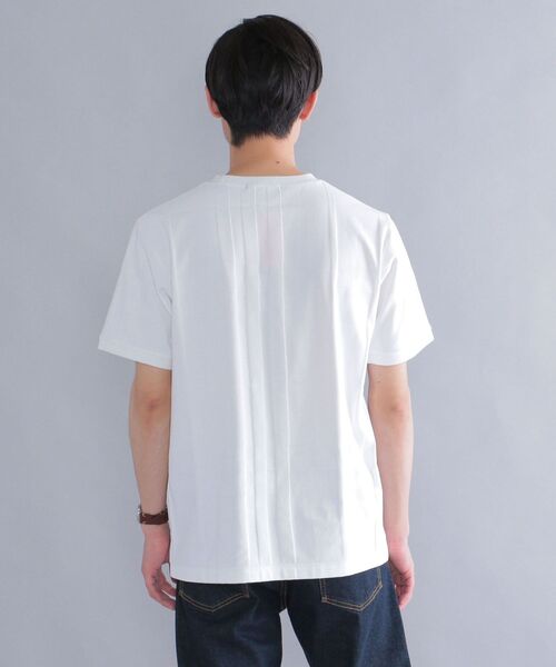SHIPS(シップス)の「SHIPS: リンクス ジャガード ビッグ チェック Tシャツ(Tシャツ/カットソー・メンズ・ホワイト/ライトグリーン/ネイビー/その他・SMALL/MEDIUM/LARGE/X-LARGE)」の14枚目の写真