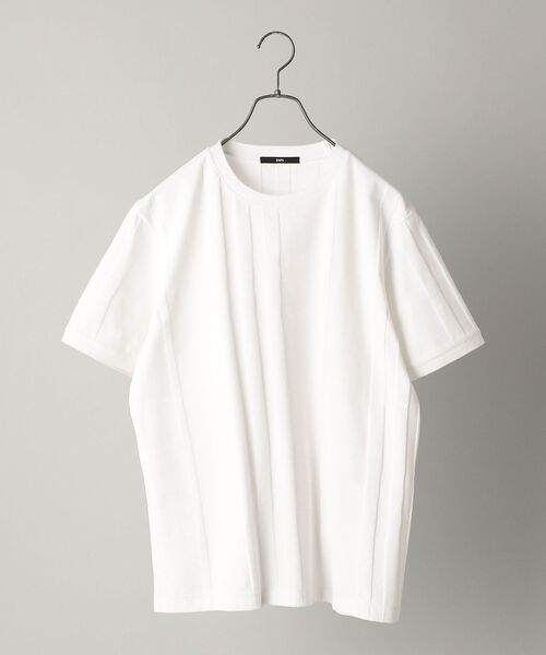 SHIPS(シップス)の「SHIPS: リンクス ジャガード ビッグ チェック Tシャツ(Tシャツ/カットソー・メンズ・ホワイト/ライトグリーン/ネイビー/その他・SMALL/MEDIUM/LARGE/X-LARGE)」の11枚目の写真