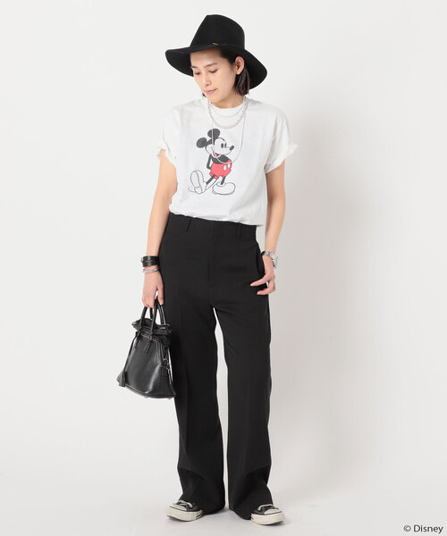 GOOD ROCK SPEED（グッドロックスピード）の「【GOOD ROCK SPEED / グッドロックスピード】Mickey/Tシャツ（Tシャツ/カットソー・レディース・ホワイト・FREE）」の21枚目の写真