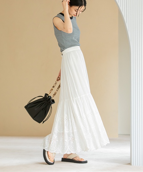 U by SPICK&SPAN(ユーバイスピックアンドスパン)の「【OUTDOOR DRODUCTS/アウトドアプロダクツ】 Drowstring BAG(ショルダーバッグ・レディース・ブラック/カーキ・FREE)」の6枚目の写真