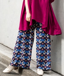 NAVY | レーヨンワイドパンツ(その他パンツ)