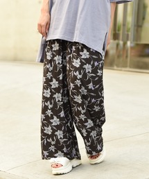 NAVY | レーヨンワイドパンツ(その他パンツ)