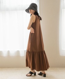 LOWRYS FARM | ティアードワンピースノースリーブ　281315(ワンピース)