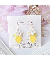 【Arivenalice】sweet strawberry & lemon イヤリング(MA)
