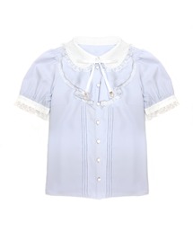 Secret Honey | ラッフルハートリボン半袖ブラウス(シャツ/ブラウス)