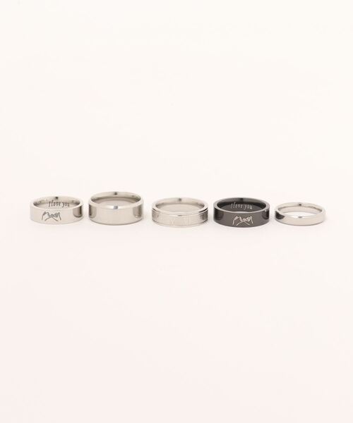 Port（ポート）の「ヴィンテージライク メンズ セットリング 2 ( ユニセックス / メンズアクセ )（リング・メンズ・E/D/C/A/B/F/G/H/I/J・FREE）」の4枚目の写真