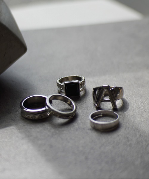 Port（ポート）の「ヴィンテージライク メンズ セットリング 2 ( ユニセックス / メンズアクセ )（リング・メンズ・E/D/C/A/B/F/G/H/I/J・FREE）」の21枚目の写真