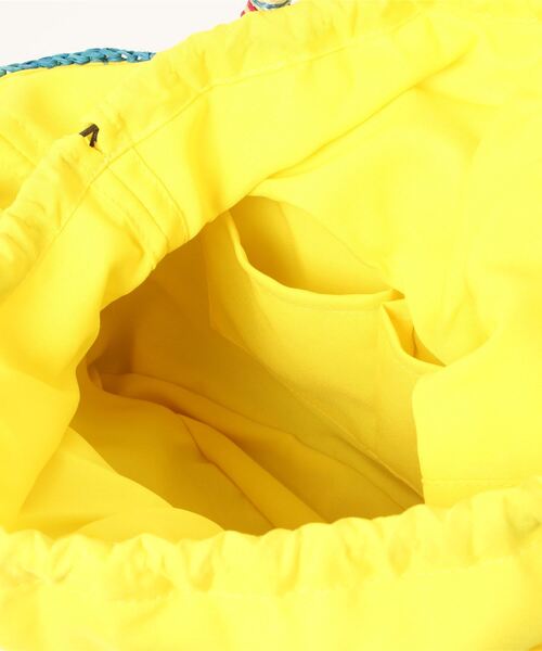 Allerleirauh（アラライラオ）の「「Allerleirauh chill/アラライラオ」ラフィア カラフルトートかごバッグ（かごバッグ・レディース・ピンク/ブルー・FREE）」の7枚目の写真