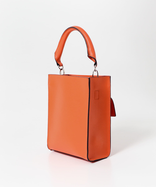 SENSE OF PLACE by URBAN RESEARCH(センスオブプレイスバイアーバンリサーチ)の「2WAYポケットスクエアショルダーバッグ(ショルダーバッグ・レディース・ブラック/オレンジ/ライトベージュ/グリーン・ONE)」の12枚目の写真