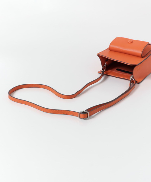 SENSE OF PLACE by URBAN RESEARCH(センスオブプレイスバイアーバンリサーチ)の「2WAYポケットスクエアショルダーバッグ(ショルダーバッグ・レディース・ブラック/オレンジ/ライトベージュ/グリーン・ONE)」の10枚目の写真