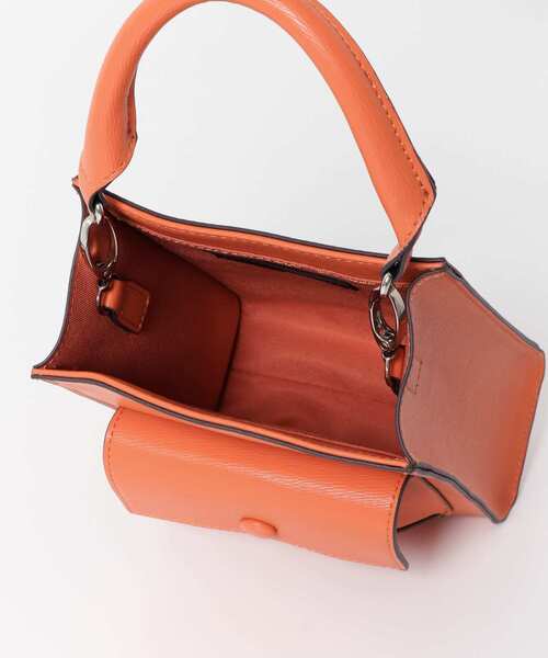 SENSE OF PLACE by URBAN RESEARCH(センスオブプレイスバイアーバンリサーチ)の「2WAYポケットスクエアショルダーバッグ(ショルダーバッグ・レディース・ブラック/オレンジ/ライトベージュ/グリーン・ONE)」の8枚目の写真