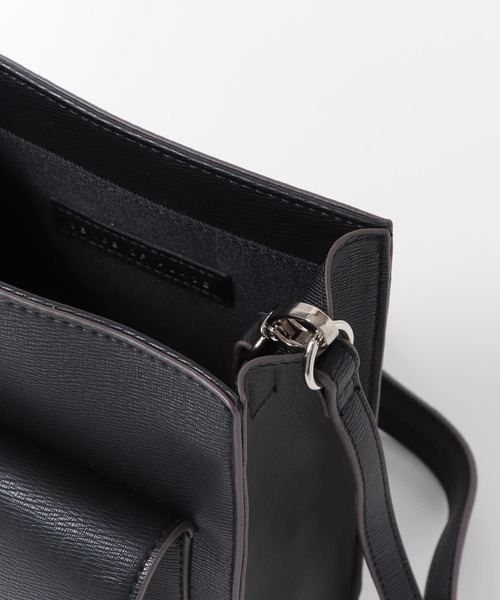 SENSE OF PLACE by URBAN RESEARCH(センスオブプレイスバイアーバンリサーチ)の「2WAYポケットスクエアショルダーバッグ(ショルダーバッグ・レディース・ブラック/オレンジ/ライトベージュ/グリーン・ONE)」の5枚目の写真