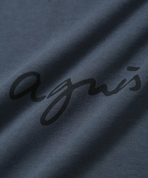 agnes b.(アニエスベー)の「【一部カラーWEB限定】【agnes b. pour ADAM ET ROPE'】HEAT-Tシャツ(Tシャツ/カットソー・レディース・グレー系その他/ベージュ系その他/チャコールグレー/ベージュ・M)」の22枚目の写真