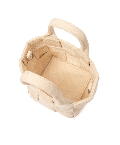 etul(エツル)の「「etul / エツル」テープミニトートバッグ(トートバッグ・レディース・ブラック/ピンク/オレンジ/グリーン/アイボリー・FREE)」の13枚目の写真