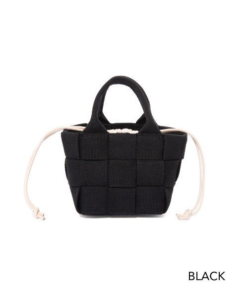 etul(エツル)の「「etul / エツル」テープミニトートバッグ(トートバッグ・レディース・ブラック/ピンク/オレンジ/グリーン/アイボリー・FREE)」の14枚目の写真