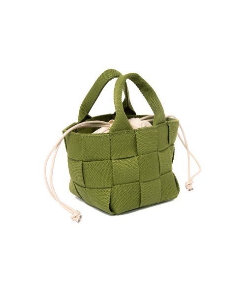 etul(エツル)の「「etul / エツル」テープミニトートバッグ(トートバッグ・レディース・ブラック/ピンク/オレンジ/グリーン/アイボリー・FREE)」の22枚目の写真