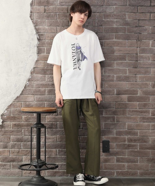 ARCADE（アーケード）の「キングダム 半袖Tシャツ（Tシャツ/カットソー・メンズ・ホワイト系1/ホワイト系2/ブラック系1/ブラック系2・L/LL/M）」の9枚目の写真