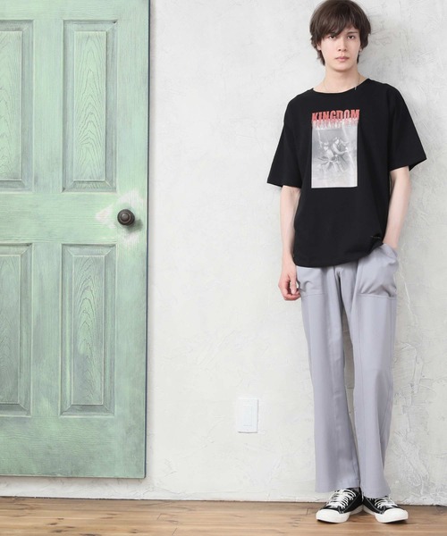 ARCADE（アーケード）の「キングダム 半袖Tシャツ（Tシャツ/カットソー・メンズ・ホワイト系1/ホワイト系2/ブラック系1/ブラック系2・L/LL/M）」の10枚目の写真