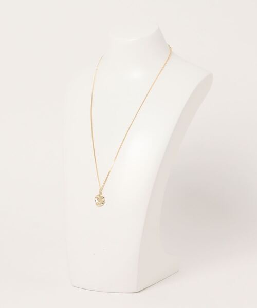 PARKS TOKYO SELECT（パークストウキョウセレクト）の「エンボス コインペンダント ネックレス（ネックレス・レディース・シルバー/ゴールド・FREE）」の4枚目の写真