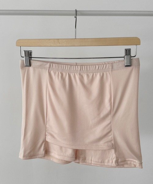 CLEA（クレア）の「Y字ラインカバーペチコート（インナーウェア/肌着・レディース・ホワイト/ブラック/ベージュ/ライトベージュ・FREE）」の6枚目の写真