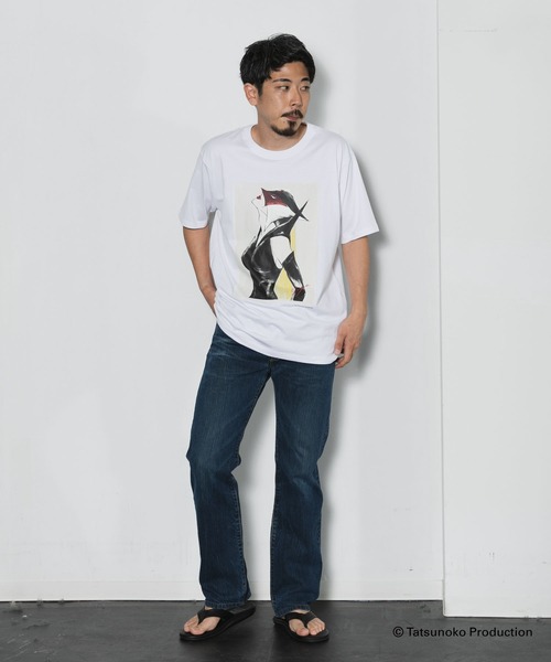 AMERICAN RAG CIE（アメリカンラグシー）の「CAPSULE-T / ドロンジョプリントTシャツ（Tシャツ/カットソー・メンズ・ホワイト・MEDIUM/LARGE）」の8枚目の写真