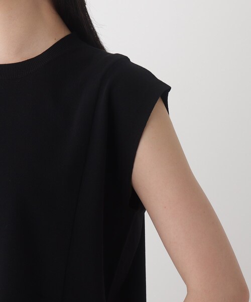 OPAQUE.CLIP(オペークドットクリップ)の「◆スリットニットSET【3way/WEB限定サイズ】(その他トップス・レディース・ブラック/オフホワイト/黄緑系/パープル系・40/38/42/36)」の20枚目の写真