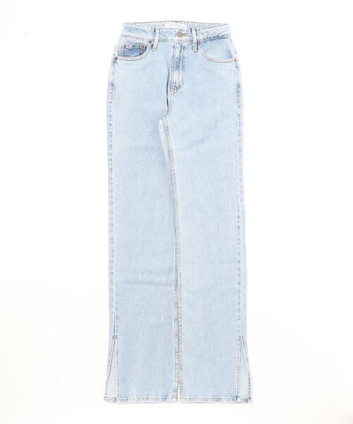 Guess(ゲス)の「GUESS Originals x J Balvin Light-Wash Split Hem Denim Pants デニムパンツ ジーンズ レディース(デニムパンツ・レディース・ライトインディゴブルー・24inch/25inch/27inch/26inch/28inch)」の12枚目の写真