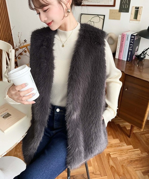 forformo♡ベスト セール】【累計販売枚数1万枚突破！】Vネックロングフェイク