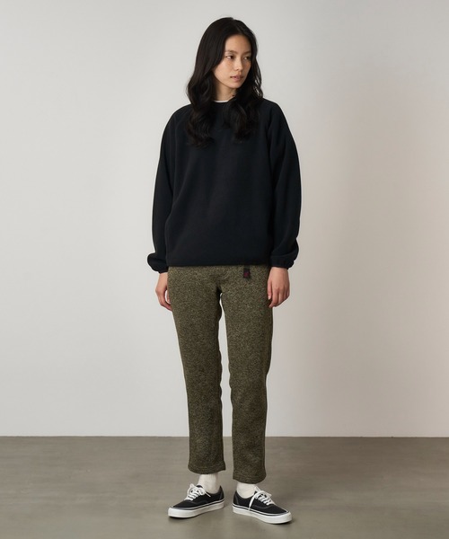 BONDING KNIT FLEECE W'S TAPERED PANT | ボンディングニットフリース