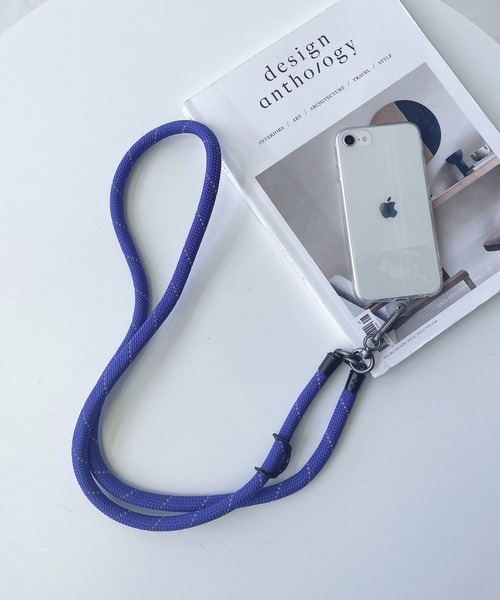 AS KNOW AS plus（アズノゥアズプラス）の「futo コードストラップ（スマホグッズ・レディース・ブラック/カーキ/ライトグリーン/ホワイト×ブラック/ブラック×ホワイト/ブルー/ブルー系その他/ホワイト×パープル/オレンジ系その他/ピンク系その他/グリーン系その他/コーラルピンク/パープル/ピンク・FREE）」の10枚目の写真