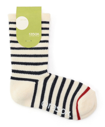 SHIPS | rasox:コットン ボーダー ソックス(ソックス/靴下)