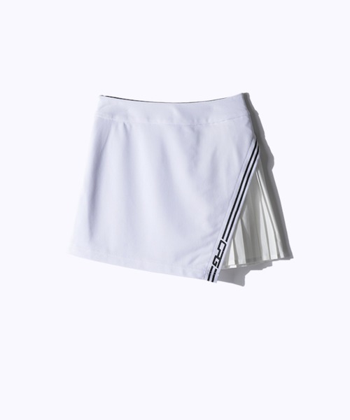 CPG GOLF（シーピージーゴルフ）の「asymmetric pleated skirt（アシンメトリープリーツスカート）（スカート・レディース・ブラック/ベージュ/グレー/ホワイト・SMALL/LARGE/MEDIUM）」の13枚目の写真