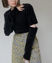 VACANCY | カットオフベロアトップス(Tシャツ/カットソー)