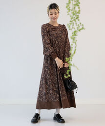 Ray BEAMS | Ray BEAMS / ヨークタック ペイズリー ワンピース(ワンピース)