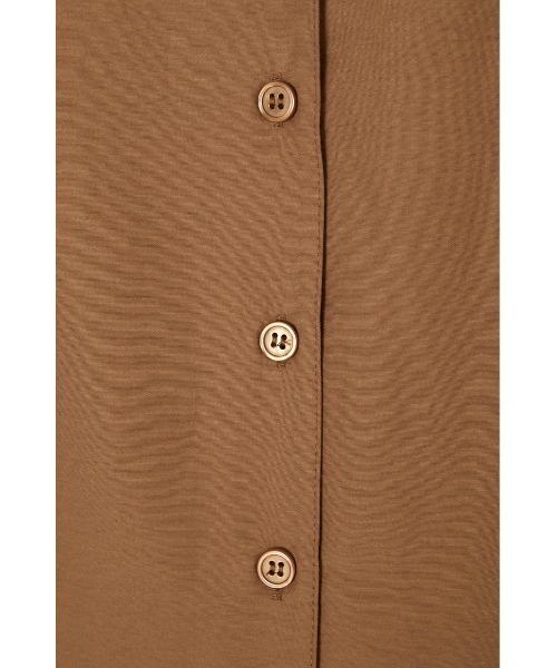 MOUSSY（マウジー）の「RIBBON SLEEVE ドレス（シャツワンピース・レディース・ベージュ/ブラック/ライトピンク・1/2）」の11枚目の写真