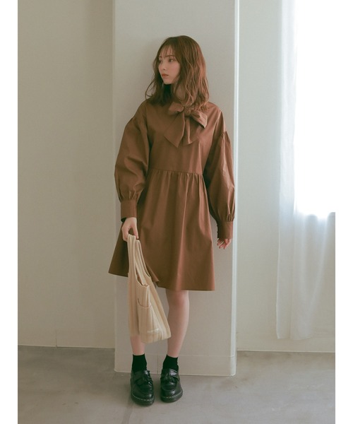 ehka sopo（エヘカソポ）の「【so4u×ehkasopo】ニットバッグ（ショルダーバッグ・レディース・ベージュ/ブラウン・ﾌﾘ-）」の8枚目の写真