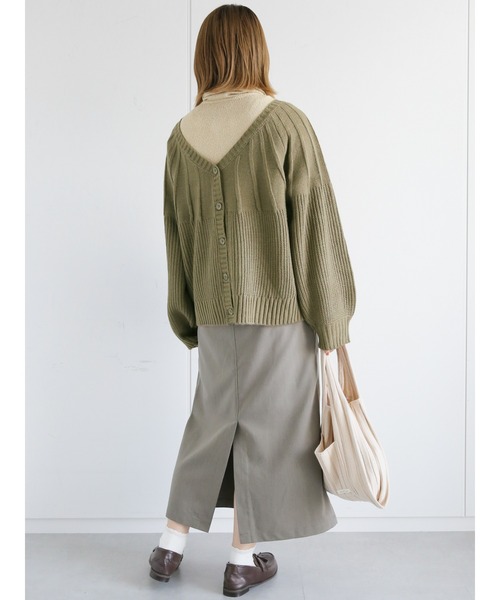 ehka sopo（エヘカソポ）の「【so4u×ehkasopo】ニットバッグ（ショルダーバッグ・レディース・ベージュ/ブラウン・ﾌﾘ-）」の9枚目の写真