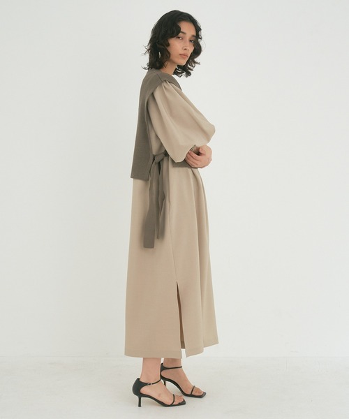 OUTERSUNSET（アウターサンセット）の「side open knit vest（ベスト 
