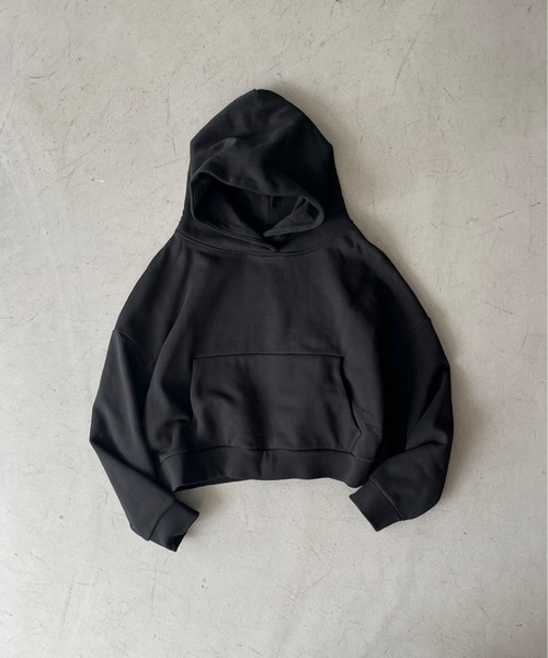 entire studios（エンタイアスタジオ）の「ENTIRE STUDIOS HEAVY HOOD（パーカー・メンズ・ブラック/シルバー/チェリーレッド・SMALL/MEDIUM）」の5枚目の写真