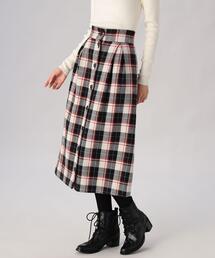 To b. by agnes b. チェック ノーカラージャケット スカート To b. by agnes b. チェック ノーカラージャケット スカート