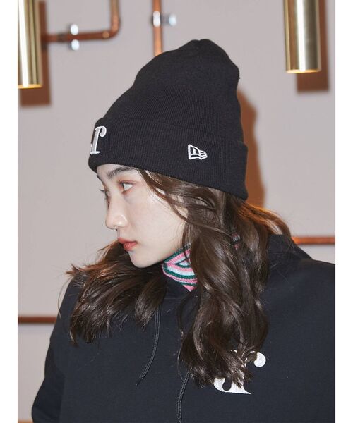 jouetie(ジュエティ)の「NEW ERAバタフライニットワッチ【コラボ】(ニットキャップ/ビーニー・レディース・ブラック・FREE)」の6枚目の写真