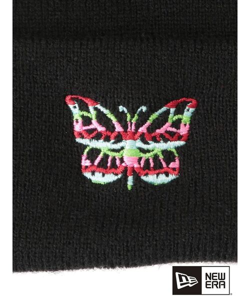 jouetie(ジュエティ)の「NEW ERAバタフライニットワッチ【コラボ】(ニットキャップ/ビーニー・レディース・ブラック・FREE)」の11枚目の写真