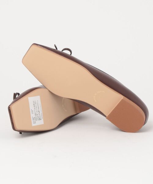 flower（フラワー）の「スクエアトゥバレエ（バレエシューズ・レディース・ベージュ/ブラウン・6/8/7/5）」の20枚目の写真