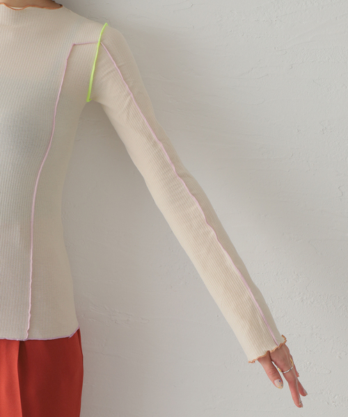 ☆新品・未使用☆ BASERANGE Omato カットソー　M Baserange ベースレンジ OMATO LONG SLEEVE COTTON RIB オマト