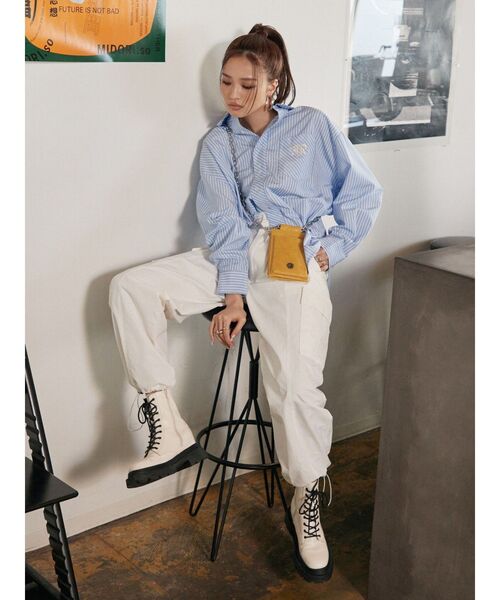 EVRIS（エヴリス）の「ウォレットミニショルダーBAG（ショルダーバッグ・レディース・ブラック/イエロー/ホワイト・FREE）」の21枚目の写真