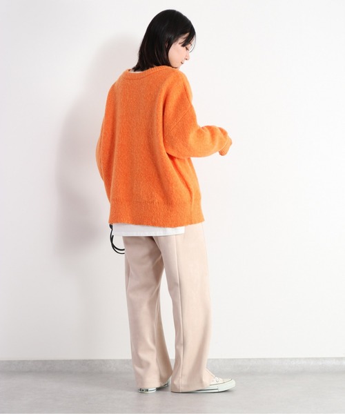 cepo（セポ）の「ふんわりメランジ カラーニットカーディガン 2WAY