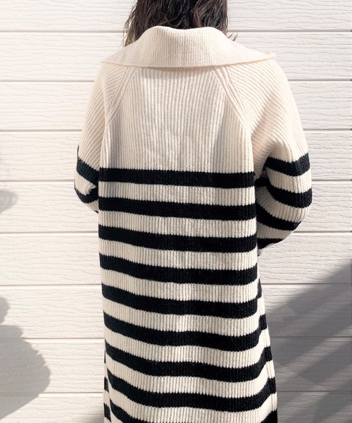 Q（キュー）の「ハーフジップニットワンピース（ワンピース・レディース・ブラック/ブラック系その他・MEDIUM）」の8枚目の写真