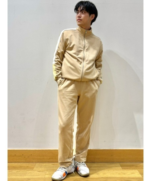 GAP（ギャップ）の「GAPロゴ フレンチテリートラックパンツ(ユニセックス)（スウェットパンツ・メンズ・ネイビー/ブラウン系その他/ブラック系その他・S/M/L/XL/XS/XXS）」の14枚目の写真